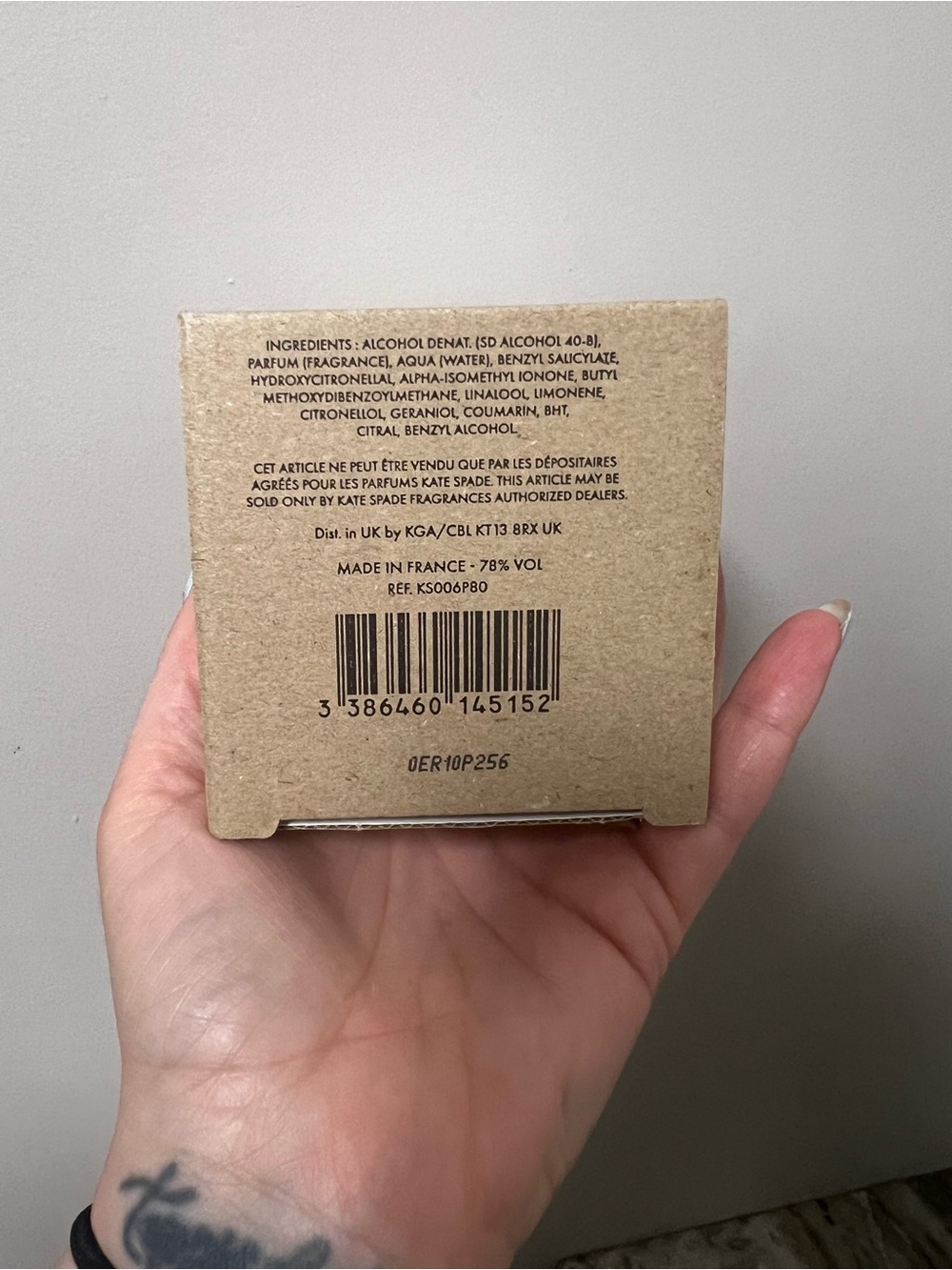 kate spade Chérie Je T'aime Perfume Full Size - Picture 4 of 4